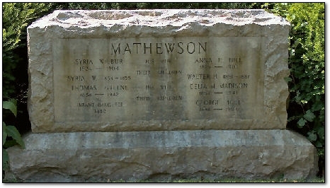 Mathewson Stone - Image curtesy of Ken Matteson